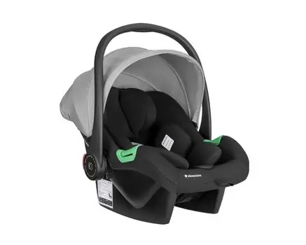 KikkaBoo Ava 3in1 Grey - საბავშვო ეტლის კომპლექტი, 15 image