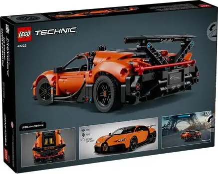 Lego Technic 42222 Bugatti Chiron Pur Sport Hypercar, 7 image