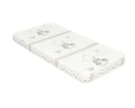KikkaBoo Mattress Fantasia 60x120x9cm My Teddy ბამბის მატრასი