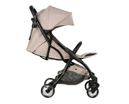KikkaBoo Cloe Beige 2024 საბავშვო ეტლი, 5 image