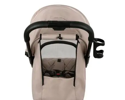 KikkaBoo Cloe Beige 2024 საბავშვო ეტლი, 7 image