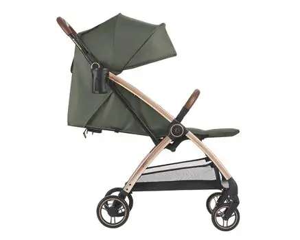 KikkaBoo Joy Army Green საბავშვო ეტლი, 4 image