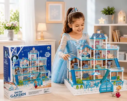 Snow Garden Role Play Set სათამაშო თოჯინის სახლი