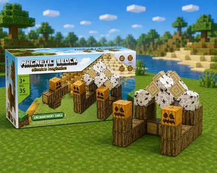 Minecraft Magnetic Blocks - მაგნიტური კუბიკები