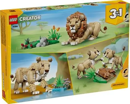 Lego Creator 31386 Wild Animals: Majestic Lion, 13 image