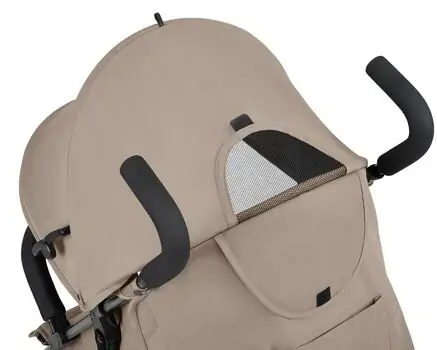 KikkaBoo Beetle 2 Dark Beige - საბავშვო სასეირნო ეტლი, 8 image