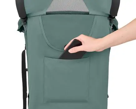 KikkaBoo Beetle 2 Mint - საბავშვო სასეირნო ეტლი, 6 image