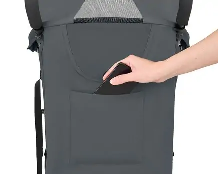 KikkaBoo Beetle 2 Dark Grey - საბავშვო სასეირნო ეტლი, 6 image