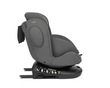 KikkaBoo i-Felix 2 i-SIZE Dark Grey - მანქანის სავარძელი (ქარსითი), 11 image