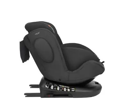 KikkaBoo i-Felix 2 i-SIZE Black - მანქანის სავარძელი (ქარსითი), 10 image