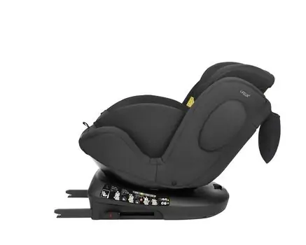 KikkaBoo i-Felix 2 i-SIZE Black - მანქანის სავარძელი (ქარსითი), 13 image