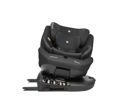 KikkaBoo i-Felix 2 i-SIZE Black - მანქანის სავარძელი (ქარსითი), 6 image