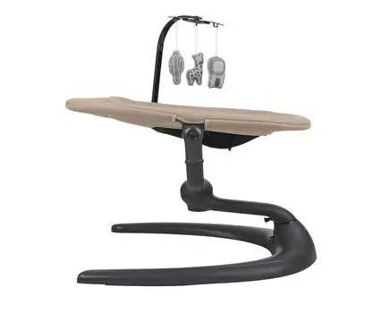KikkaBoo Electrical swing Ayra Beige - საბავშვო ელექტრო შეზლონგი, 9 image