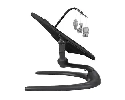 KikkaBoo Electrical swing Ayra Black - საბავშვო ელექტრო შეზლონგი, 7 image