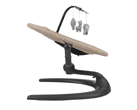 KikkaBoo Electrical swing Ayra Beige - საბავშვო ელექტრო შეზლონგი, 8 image