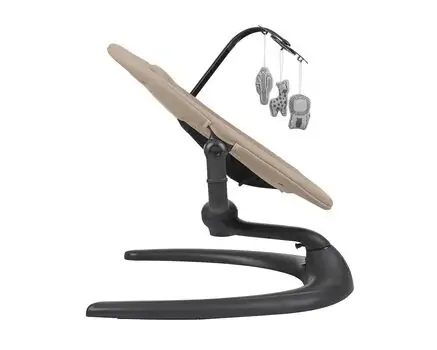 KikkaBoo Electrical swing Ayra Beige - საბავშვო ელექტრო შეზლონგი, 7 image