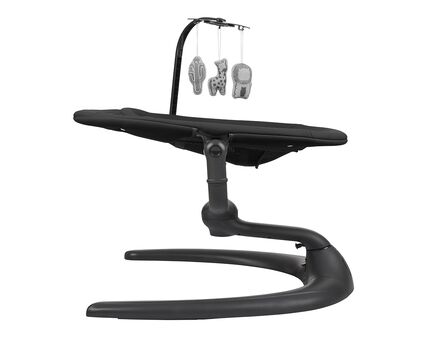 KikkaBoo Electrical swing Ayra Black - საბავშვო ელექტრო შეზლონგი, 9 image