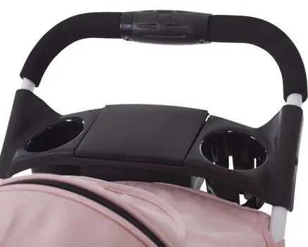 KikkaBoo Airy Pink საბავშვო ეტლი, 10 image