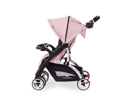 KikkaBoo Airy Pink საბავშვო ეტლი, 5 image