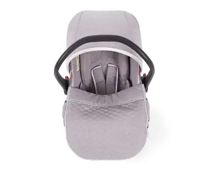 KikkaBoo-ს მანქანის სავარძელი (ქარსითი) Universal Light Grey, 2 image