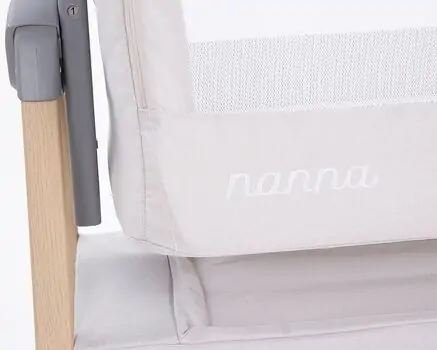 KikkaBoo Nanna Beige Melange ახალშობილის საწოლი, 5 image