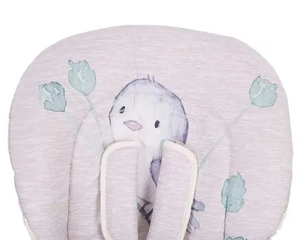 KikkaBoo Sweet Nature Beige Bird საკვები სკამ-მაგიდა, 6 image