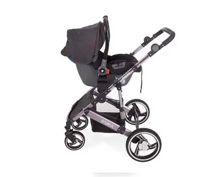KikkaBoo D'ora Grey 3in1 საბავშვო ეტლის კომპლექტი, 4 image