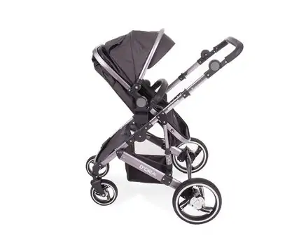 KikkaBoo D'ora Grey 3in1 საბავშვო ეტლის კომპლექტი, 6 image