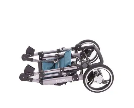 KikkaBoo D'ora Green 3in1 საბავშვო ეტლის კომპლექტი, 7 image