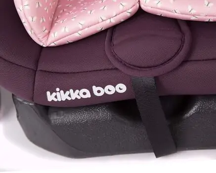 KikkaBoo-ს მანქანის სავარძელი (ქარსითი) Vintage Butterfly Dark Pink, 7 image