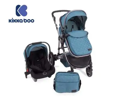 KikkaBoo D'ora Green 3in1 საბავშვო ეტლის კომპლექტი, 2 image