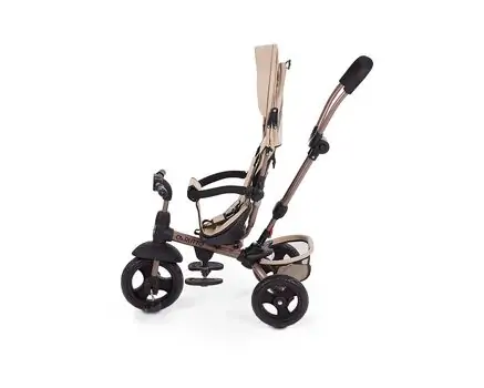 KikkaBoo Carlitto Beige Melange სამ თვლიანი ველო-ეტლი, 4 image