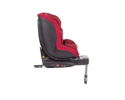 KikkaBoo-ს მანქანის სავარძელი (ქარსითი) Odyssey Red I-size (ISOFIX LEG), 3 image