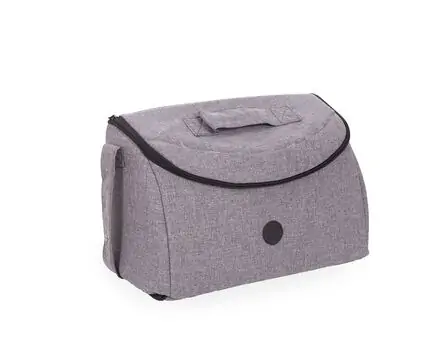 KikkaBoo-ს დედის ჩანთა Mama bag Uni Grey Melange