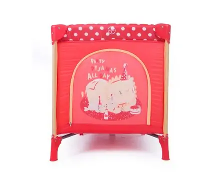 KikkaBoo Pyjama Party Red Lion ერთ დონიანი მანეჟი, 5 image