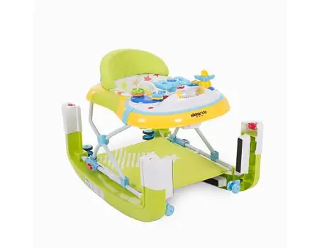 KikkaBoo-ს ჭოჭინა Walker-swing Rocking Star Green, 4 image