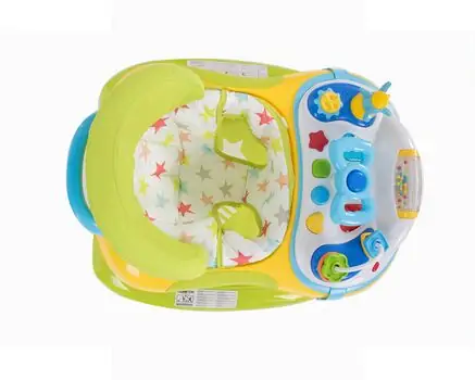KikkaBoo-ს ჭოჭინა Walker-swing Rocking Star Green, 8 image