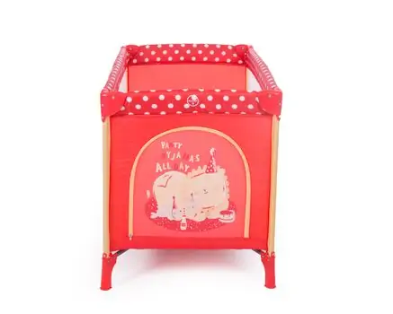 KikkaBoo Pyjama Party Red Lion ერთ დონიანი მანეჟი, 3 image