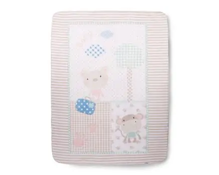 KikkaBoo-ს ახალშობილის პლედი Blanket Fantasia Beige 110/140 cm