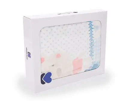 KikkaBoo-ს ახალშობილის პლედი Blanket Fantasia Pink 110/140 cm, 2 image
