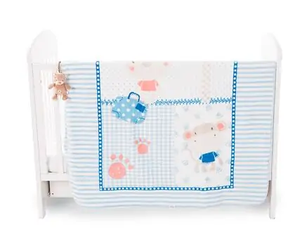 KikkaBoo-ს ახალშობილის პლედი Blanket Fantasia Pink 110/140 cm, 6 image