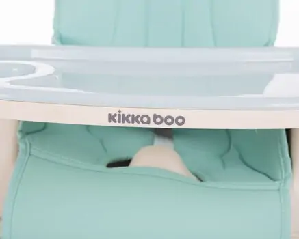 KikkaBoo Creamy 2in1 Light Blue საკვები სკამ-მაგიდა, 9 image