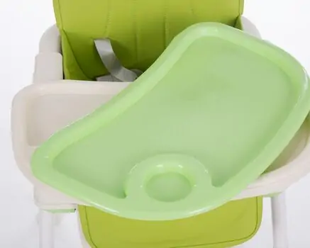 KikkaBoo Creamy 2in1 Green საკვები სკამ-მაგიდა, 9 image