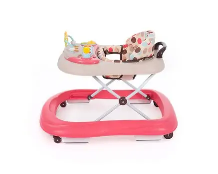 KikkaBoo Walker ABC Pink საბავშვო ჭოჭინა, 7 image