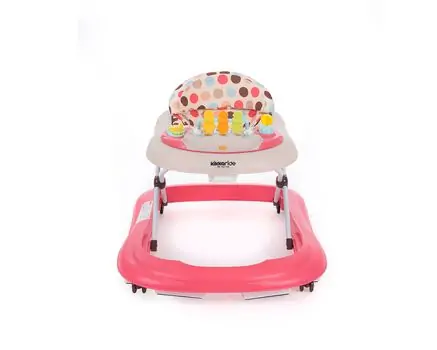 KikkaBoo Walker ABC Pink საბავშვო ჭოჭინა, 6 image