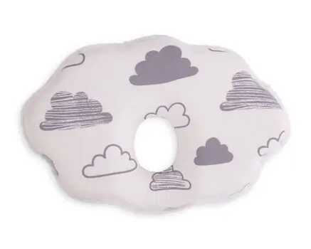 KikkaBoo-ს ერგონომიული ბალიში ახალშობილისთვის Memory foam ergonomic pillow Cloud Print
