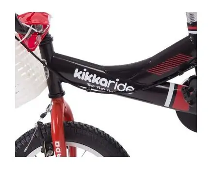 KikkaBoo-ს საბავშვო ველოსიპედი Bicycle 14" Colorado Red-Black, 3 image