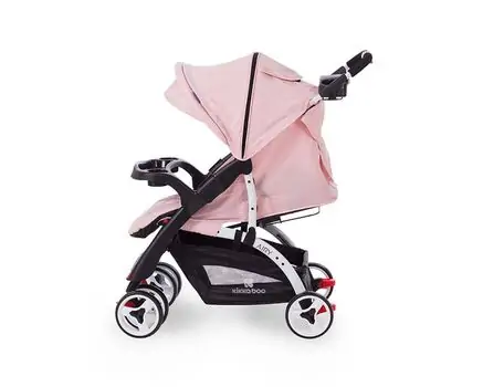 KikkaBoo Airy Pink 2in1 საბავშვო ეტლის კომპლექტი, 3 image