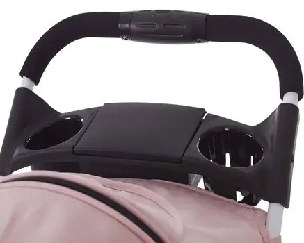 KikkaBoo Airy Pink 2in1 საბავშვო ეტლის კომპლექტი, 10 image