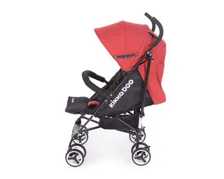 KikkaBoo Beetle Red საბავშვო სასეირნო ეტლი, 5 image